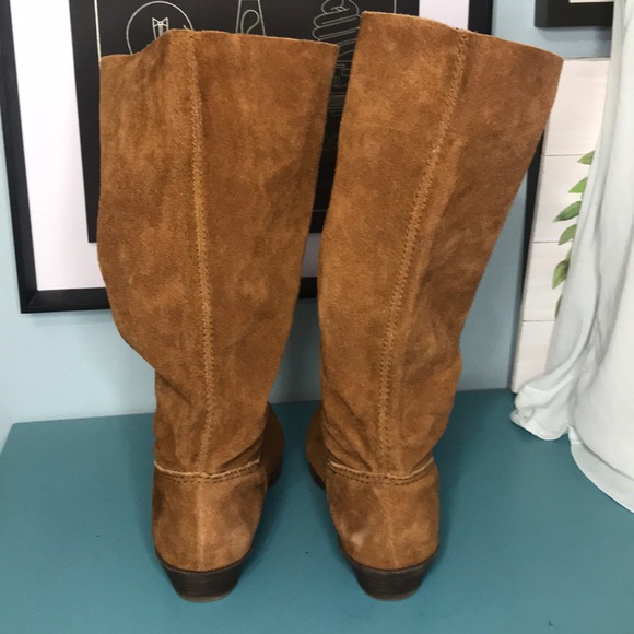 Nine West soft brown suede boots ladies 8.5 EUC - Picture 5 of 10